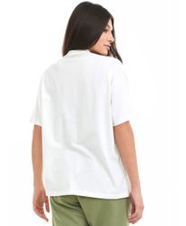 T-Shirt-Alto-Giro-Nature-Gola-Alta-Off-White-OFF-WHITE-costas